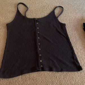 American eagle blue tank top. Slightly cropped